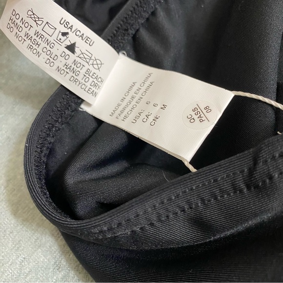 COCOSHIP Retro One Piece Backless Swimsuit High Waisted Tie back Size 6 Medium - Picture 6 of 12